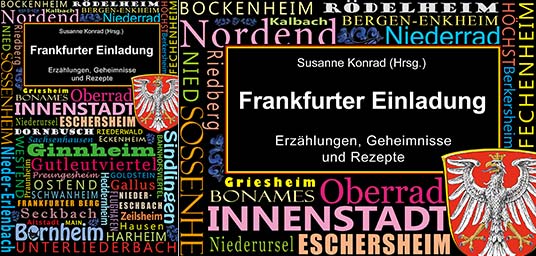 Cover des Buchs Frankfurter Einladungen – Eine Metropole und ihre schillernden Stadtteile.